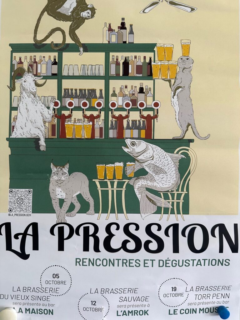 L'affiche de présentation de la Pression.